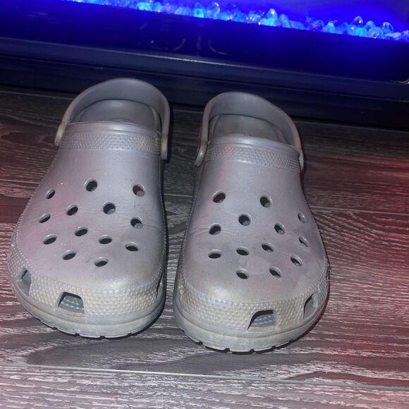 Crocs Color Grey Size 10-12 - Picture 5 of 8